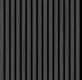 Acoustic Slat Wall Panel - Black Oak